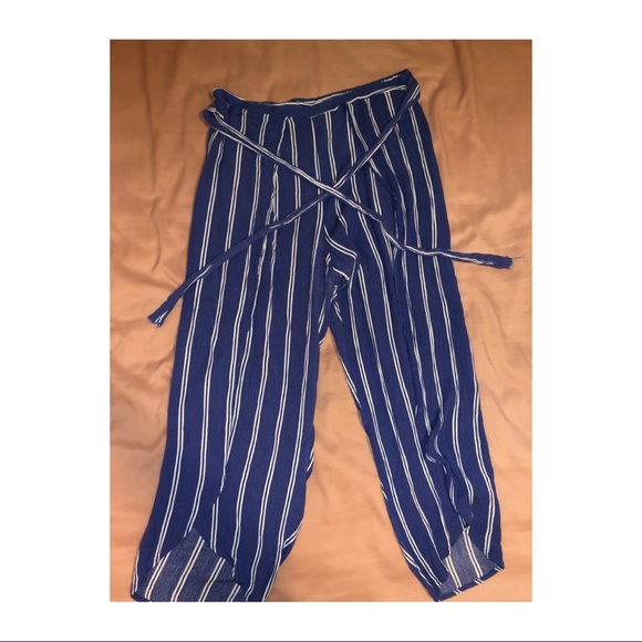 FLOWY STRIPED PANTS - Picture 2 of 3